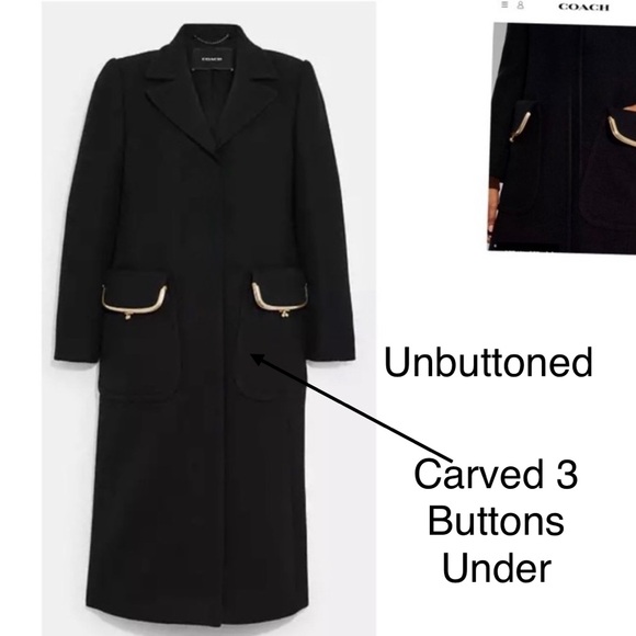 90’s ⭐️ COACH rare 2 PURSE 👛 pockets, wool, EUC VINTAGE collector piece - Picture 5 of 16